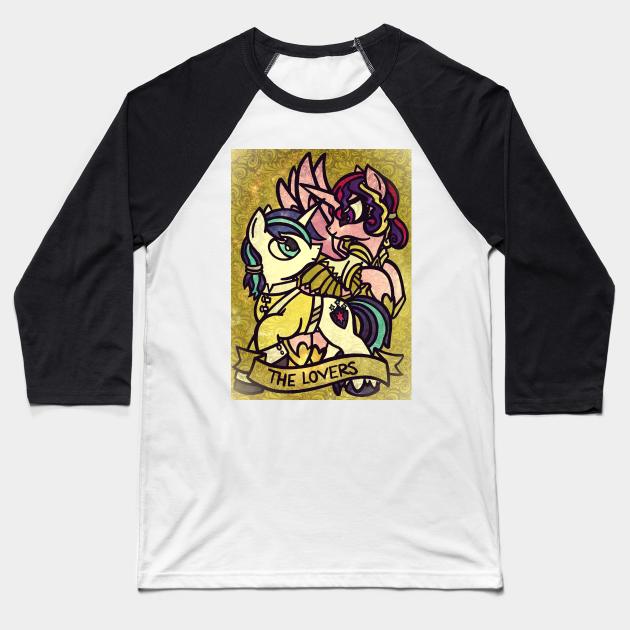 MLP Arcana | The Lovers Baseball T-Shirt by ScribbleSketchScoo